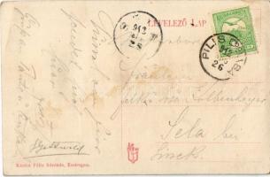 1912 Leányvár, Római katolikus templom. Kántor Félix felvétele (fl)