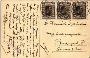 1926 Versec, Vrsac; Fő tér, piac, Koloman Weiss, Maria Uroschevits, Wasa Petrovits üzlete. Gábor Laj...