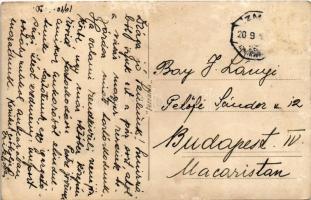 1940 Izmir, Symrne; Izmir Enternasyonal Fuari / Izmir International Fair, Nazi swastika flag. photo ...