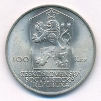 Csehszlovákia 1984. 100K Ag "Antonin Zapotocky születésének 100. évfordulója" T:1- 
Czech...