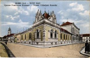 1928 Újvidék, Novi Sad; Szerb tanítók kollégiuma / Srpski Uciteljski Konvikt / Serbian teachers home