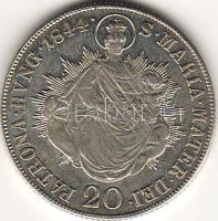 1844B  20Kr ezüst T:2/3 juszt.