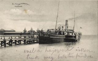 Balatonfüred hajókikötő