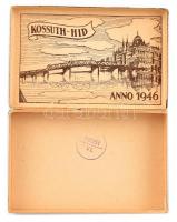 Luxus szivarkadoboz belül a Kossuth híd ábrázolásával