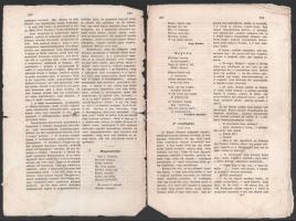 1838 Athenaeum Tudományok és Szépművészetek Tára 23. szám, 8p