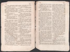 1838 Athenaeum Tudományok és Szépművészetek Tára 23. szám, 8p