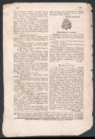 1838 Athenaeum Tudományok és Szépművészetek Tára 23. szám, 8p