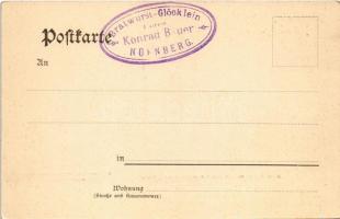 Nürnberg, Nuremberg; Zwei Portionen mit Kraut vom Bratwurstglöcklein / traditional German meal, saus...