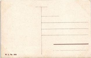 Bohumín, Oderberg; Ringplatz / market square, shops, church. W.L. Bp. 2934. (EK)