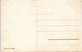 Bohumín, Oderberg; Ringplatz / market square, shops, church. W.L. Bp. 2934. (EK)