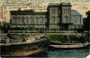 1904 Saint Petersburg, St. Petersbourg, Petrograd; Villa Nobel. Edition Richard No. 414. (EB)