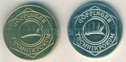 NSZK 1996. "Göppingeni fesztivál-Boehringer" ffém + aranyozott változat T:BU