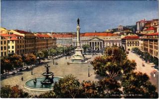 Lisboa, Lisbon; Praca de S. Pedro / square. Raphael Tuck & Sons Oilette Postcard 7041.