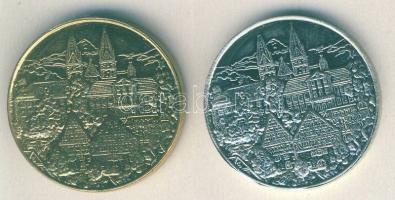 NSZK DN "Göppingeni fesztivál-látkép" ffém + aranyozott változat T:BU