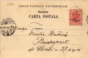 1905 Bucharest, Bukarest, Bucuresti, Bucuresci; Ministerul de Externe / Foreign Ministry, street vie...