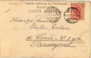 1904 Bucharest, Bukarest, Bucuresti, Bucuresci; Biserica Sf. Spiridon / Romanian Orthodox church. Rö...