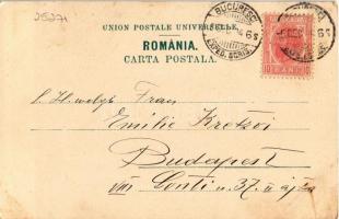 1904 Bucharest, Bukarest, Bucuresti, Bucuresci; Atheneul Roman / Romanian Athenaeum. Stengel & C...