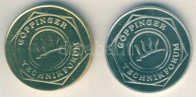 NSZK 1994. "Göppingeni fesztivál-Filseck-i kastély" ffém + aranyozott változat T:BU