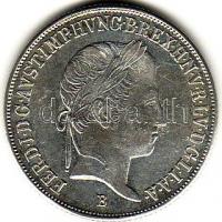 1845B. 20Kr ezüst T:3