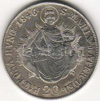 1846B. 20Kr ezüst T:3