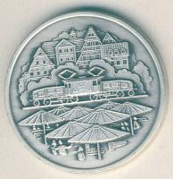 NSZK 1984. "Első göppingeni fesztivál-látkép vasúttal" ffém emlékérem T:1