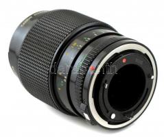 Canon 100mm f/4 macro FD makro objektív, belül gombás, egyébként szép, működő állapotban