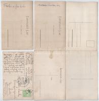 Újlót, Maly Lot, Velké Lovce; - 13 db régi fotó képeslap / 13 pre-1945 photo postcards