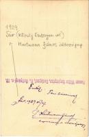 1929 Súr, Hartmann József kapucinus áldozópap. Rasem Viktor photo