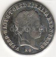 1848K.B. 20Kr ezüst Szabadságharc-veret T:2