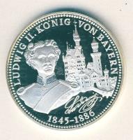 NSZK 1994. "II.Lajos" Ag emlékérem 15g T:PP