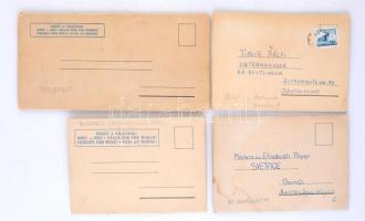 Budapest - 4 db MODERN kihajtható dimenziós képeslap / 4 MODERN pop-up folding dimension postcards