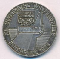 Ausztria 1976. 100Sch Ag Téli Olimpia Innsbruck T:2 patina Austria 1976. 100 Schilling Winter Olympics Innsbruck / Building and Olympic logo C:XF patina Krause KM#2927