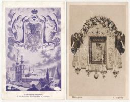 Máriapócs - 4 db régi képeslap (közte 1 modern fotó)