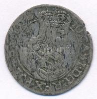 Lengyel Királyság 1663A-T 6Gr Ag II. János Kázmér T:3  Poland / Kingdom 1663A-T 6 Grossi Ag Johann Casimir II C:F