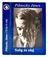 Pilinszky János: Szög és olaj. Vigilia-könyvek. Bp., 1982 Vigilia. 513 p. Kiadói kartonált papírkötés, kissé sérült borítóval.