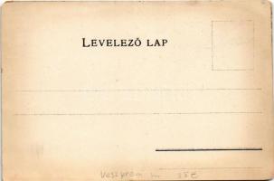 Veszprém vármegye térképe. Kiadja Károlyi Gy. / Map of Veszprém county (EM)