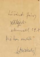 Lóránt János Demeter (1938-): Mátrai emlék. Akvarell, papír, jelzett, hátoldalán autográf felirattal...