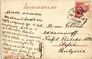 1909 Zombor, Sombor; Városház / town hall (Rb)