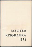 Magyar kisgrafika 1971. 12 db Linómetszet, Gyulai Lívius, Reich Károly, Rékassy Csaba. Sorszámozott 389/600. Mappában
