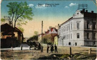 1929 Zimony, Semlin, Zemun; Beogradska kapíja / utca / street (EB)