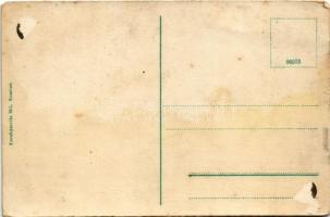 Zombor, Sombor; Kossuth utca, Ráczits és Czurkusits üzlete. Karakásevits Mil. kiadása / street, shop...