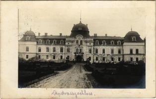 1915 Homonna, Humenné; Gróf Andrássy Sándor kastélya / castle. photo