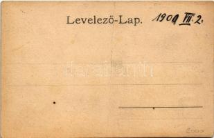 1900 Ruttka, Vrútky; Vágvölgyi vasútvonal, Justh-alagút építés közben munkásokkal. Kiadja Sochán P. ...