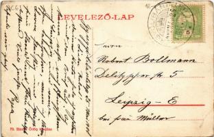 1908 Székelyudvarhely, Odorheiu Secuiesc; Kossuth utca, Florian Bogdan és fia üzlete, liszt és termé...