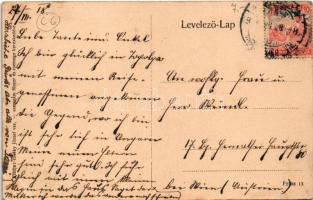 1918 Topolya, Bácstopolya, Backa Topola; Izsáky József csemege kereskedés üzlete és saját kiadása / ...