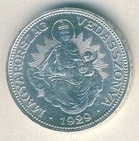 1929. 2P Ag "Madonna" T:1/2+
