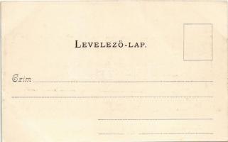 1901 Veszprém, Székesegyház, Szentháromság szobor. Köves és Boros kiadása