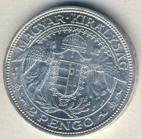 1936. 2P Ag "Madonna" T:1/2+