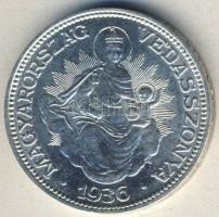 1936. 2P Ag "Madonna" T:1/2+