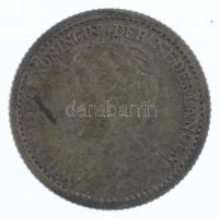 Hollandia 1910. 25c Ag "I. Vilma" T:3
Netherlands 1910. 25 Cents Ag "Wilhelmina"...